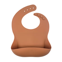Load image into Gallery viewer, Caramel Silicone Bib