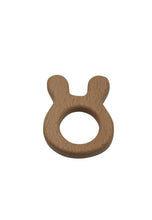 Load image into Gallery viewer, Wooden Teether Toy Bunny