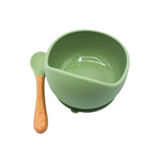 Load image into Gallery viewer, Sage Green Feeding Set Trio