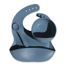 Load image into Gallery viewer, Slate Blue Feeding Set Trio