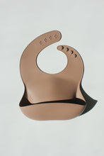 Load image into Gallery viewer, Caramel Silicone Bib - Bunnies Ark
