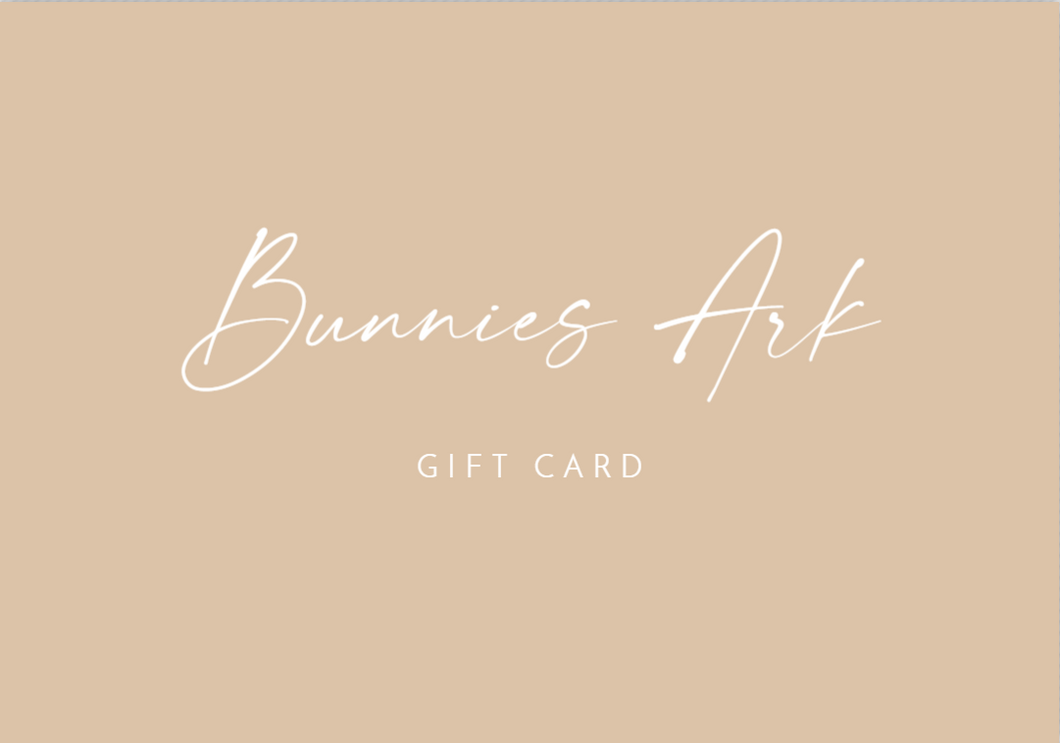 Bunnies Ark Gift Card - Bunnies Ark
