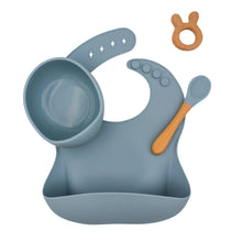 Load image into Gallery viewer, Dusty Blue Feeding Set Trio
